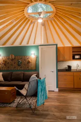 Mountain Yurt Retreat — Home Renovation & Remodeling Services project by Sustainable Solutions Of VA