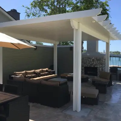 Aluminum Patio Construction in Newark, CA by David Patios