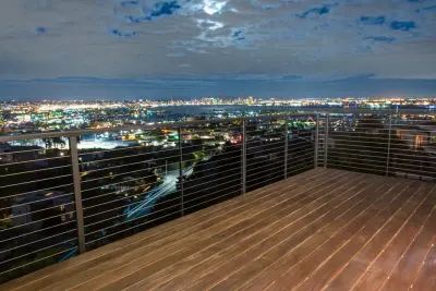 Streamlined Cable Railing — Deck Building & Repair project by San Diego Cable Railings
