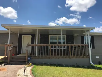 Uninsulated Patio with Roof Covering — Deck Building & Repair project by L3 Installer Services, LLC.