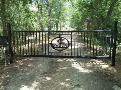 Property Entrance — Deck Building & Repair project by A Plus Quality Fence & Deck Inc