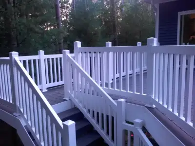 Octagonal Composite Patio — Deck Building & Repair project by BKH Development, LLC