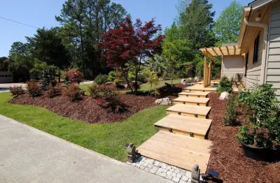 Eastern-Inspired Entrance Deck by Deck Daddy's