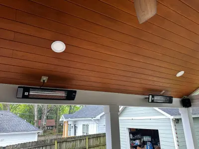 Gabled Roof Open Porch in Atlanta, GA by Atlanta Porch & Patio
