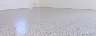 Standard Flake Broadcast Epoxy Flooring Coatings by Designer Concrete