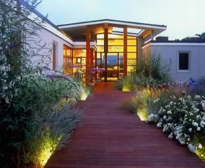 Outdoor lights — Landscape Construction project by Peter Atkins And Associates., LLC