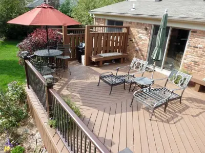 Compact Deck by Miles Bradley Building And Remodeling