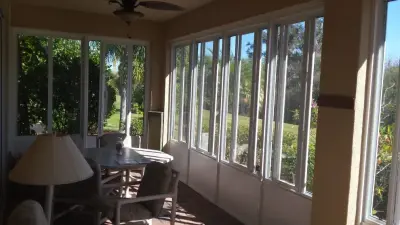 Enclosed Sunroom Spaces — Deck Building & Repair project by Major League Aluminum, Inc.