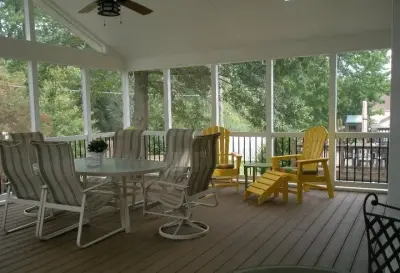Patios/Screened Patios — Deck Building & Repair project by Outdoor Living Inc