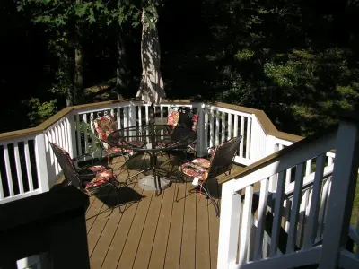Composite Patios — Deck Building & Repair project by Outdoor Living Inc
