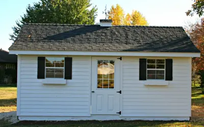 Storage Outbuildings — Deck Building & Repair project by Hillside Hideaway