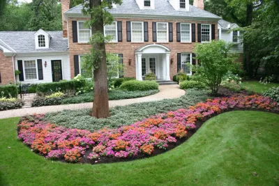 Grand Entrances to the House — Landscape Construction project by Peter Atkins And Associates., LLC