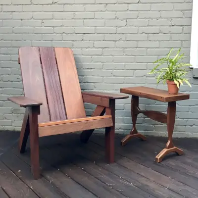 patio furnishings — Deck Building & Repair project by Earth Wood Fire Landscape