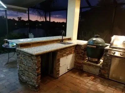 Stone Outdoor Kitchens - Tile & Stone Installation Services in Tampa, FL