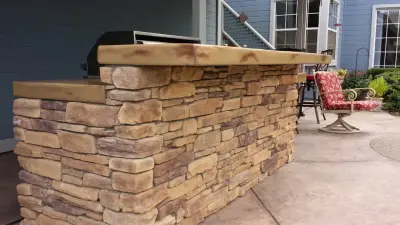 Outdoor Culinary Space Initiative 12 — Deck Building & Repair project by Custom Image Hardscapes