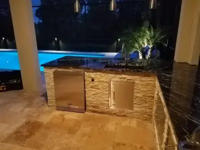 Stone Outdoor Kitchens - Tile & Stone Installation Services in Tampa, FL