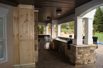 Alfresco Cooking Area by Atlanta Decking & Fence Co., Inc.