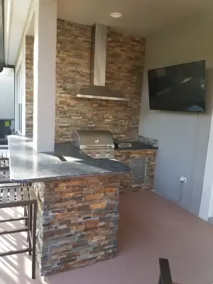 Stone Outdoor Kitchens - Tile & Stone Installation Services in Tampa, FL