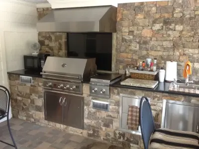 Alfresco Cooking Spaces by Atlanta Porch & Patio