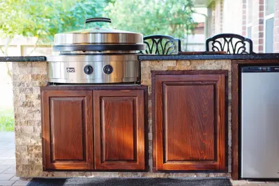 Alfresco Cooking Spaces — Deck Building & Repair project by Backyard Retreats