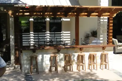 Alfresco Cooking Areas - Fire Features — Deck Building & Repair project by Easter Concrete Contracting, LLC