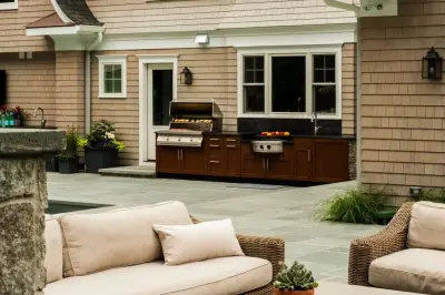 Atlantic Outdoor Living West Hampton Brown Jordan Kitchen — Deck Building & Repair project by Outdoorliving By Kenneth Reilly