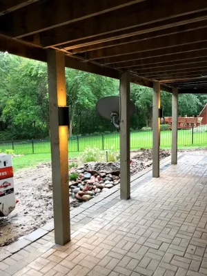 Speciality Lighting — Landscape Construction project by Pfeifer Landscaping