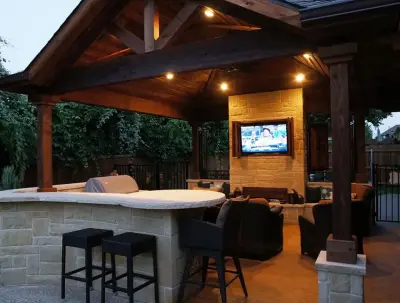 Northern Dallas Outdoor Retreat by Texas Patio Concepts