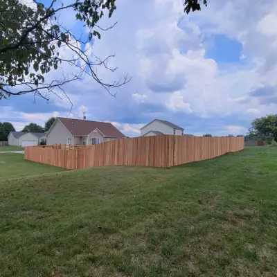 Cedar Privacy Fence Installation in Columbia, TN — Deck Building & Repair project by Troys Outdoor Services