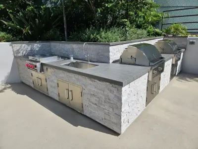 Park Towers Grill Island by L.A. Custom Grill Islands