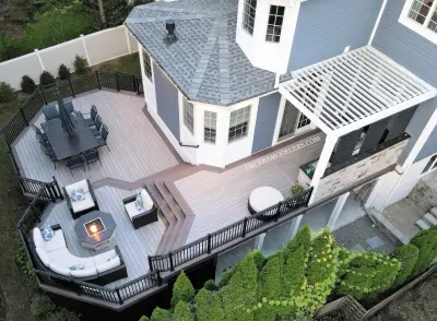 Eastchester NY Party Hub by Deck Remodelers.com