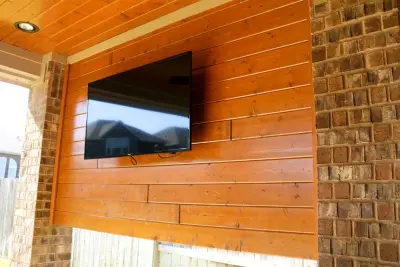 Cypress, TX Outdoor Kitchen and Patio Cover by Tradition Outdoor Living