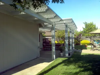 Patio Canopy Setup — Deck Building & Repair project by Petkus Brothers