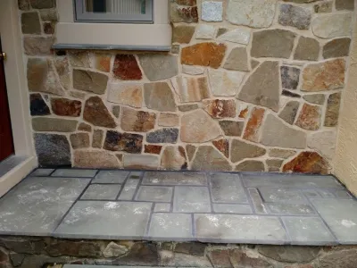 Bluestone Walkway and Terrace — Landscape Construction project by Pickel Landscape Group