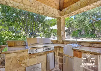 Outdoor Patio Expansion with Complete Amenities by Southern Outdoor Appeal