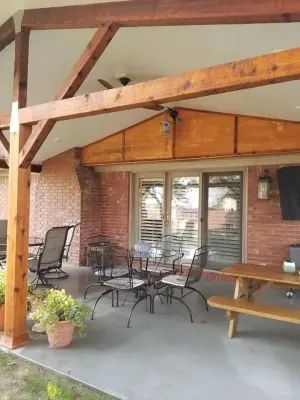 Cedar Package Patio Cover for Patio Pad by Sawyer's, Inc.