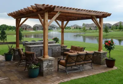 Outdoor Living Space Design by Kansas City Hardscapes