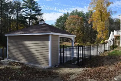Wall and Bar Pavilion by Baystate Outdoor Personia