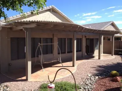 Peoria Patio Enclosure to Sunroom by Booth Built Patio Products