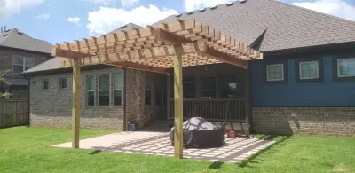 Gazebo Addition to Pergola Projects — Deck Building & Repair project by Crossland Remodeling