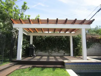 Outdoor Shade Structure by Danny Deck Construction, Inc.
