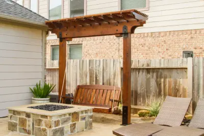 Swinging Pergola by HomeScapes
