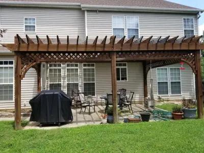 Outdoor Shade Structures — Deck Building & Repair project by City Wide Fence And Deck LLC
