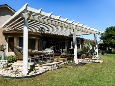 Outdoor Shade Structures — Deck Building & Repair project by East Texas Elite Exteriors