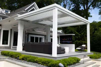 New Hanover County Pergolas — Deck Building & Repair project by Coastland Custom Outdoors