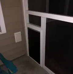 Animal Entrance by Screenmobile Of Wilmington NC
