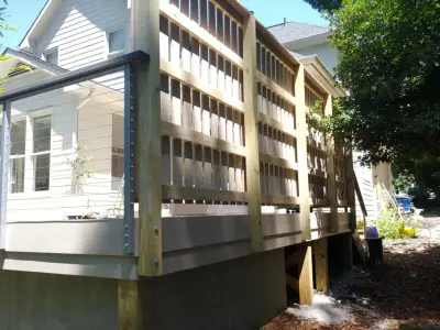 Raleigh Pool Deck by Weatherford Construction Company
