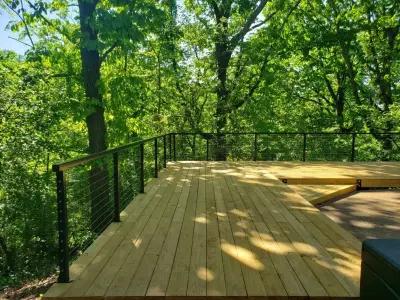 Custom Handrails for Pool Deck — Deck Building & Repair project by Decks On A Budget