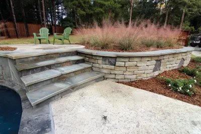 Rock Barriers by Preferred Pools Inc.
