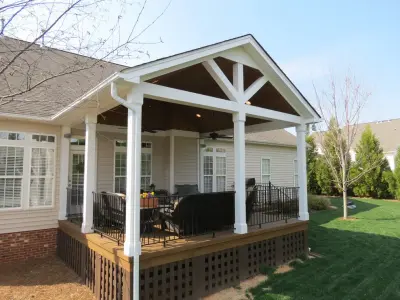Veranda and Patio — Deck Building & Repair project by Deckscapes Inc